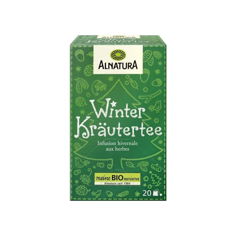 Alnatura Bio zimní bylinný čaj 20 sáčků, 40 g  - originál z Německa