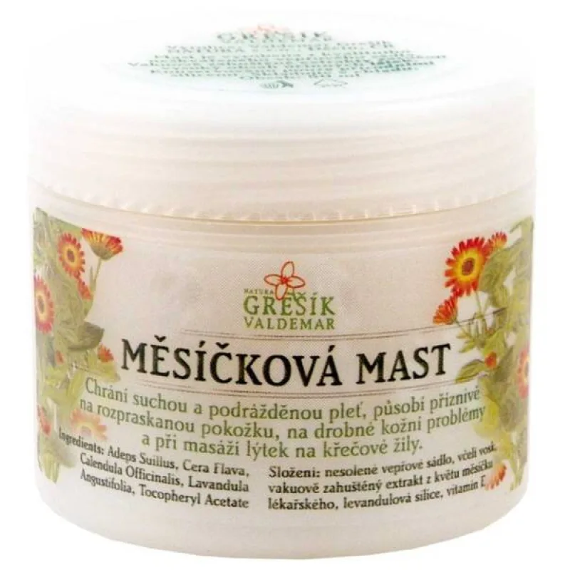 Nechtíková masť 50ml Grešík