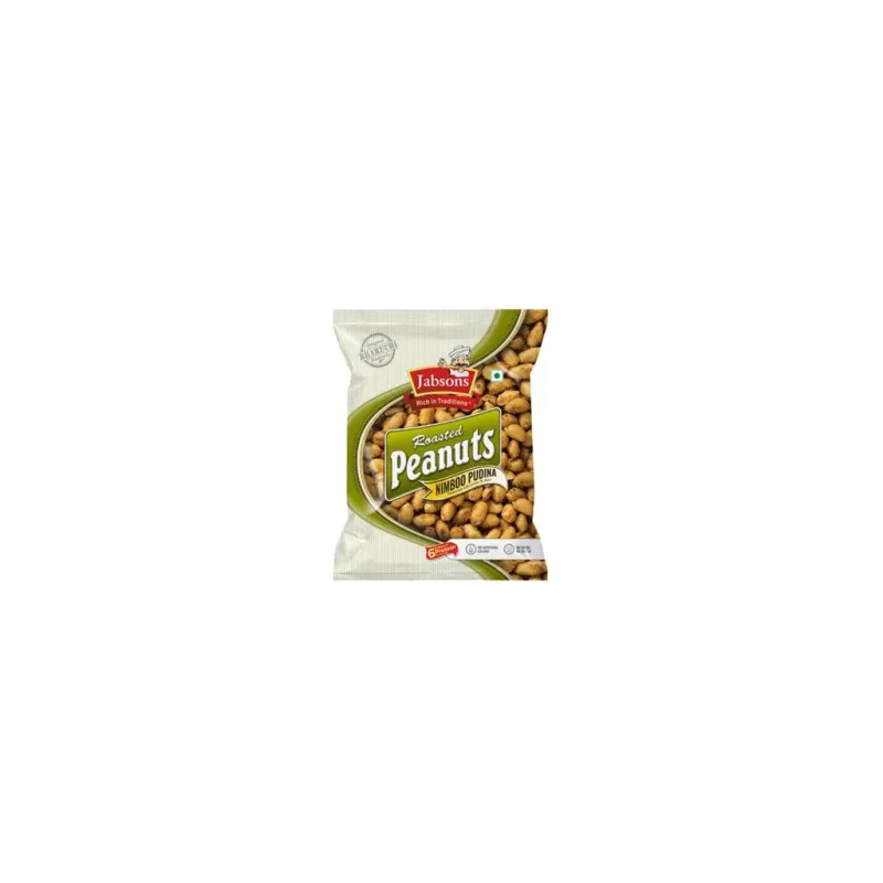 Jabsons Roasted Peanuts Nimboo Pudina 140G