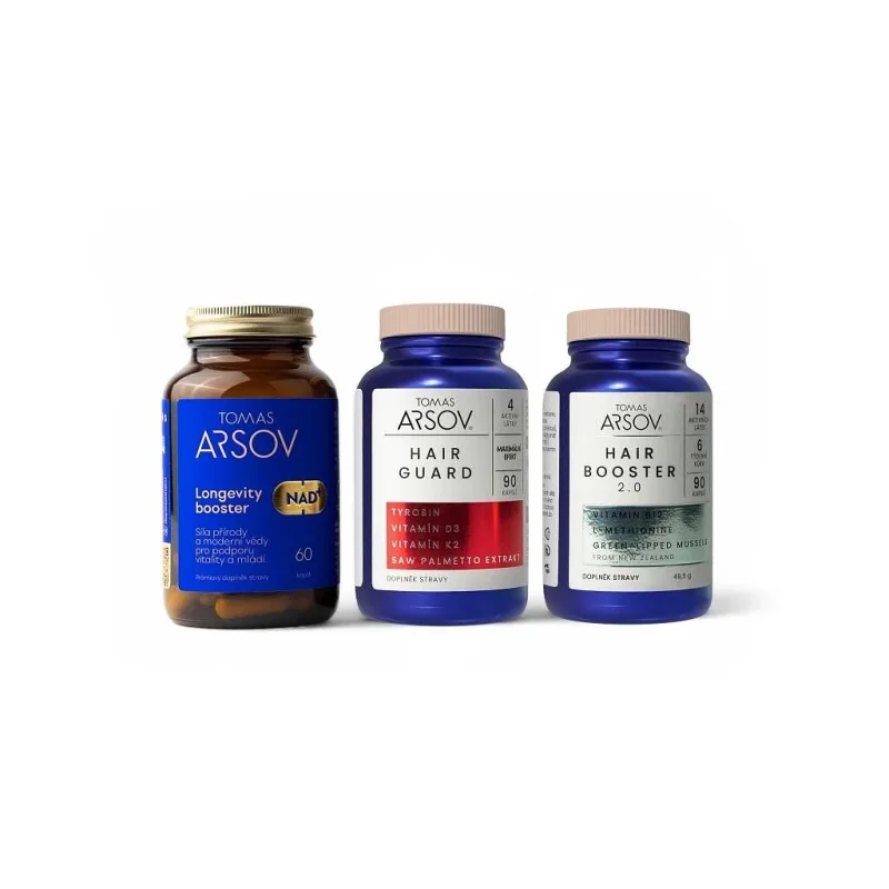 Tomas Arsov Healthy Hair & Vitality Supplement Set 240 cps.