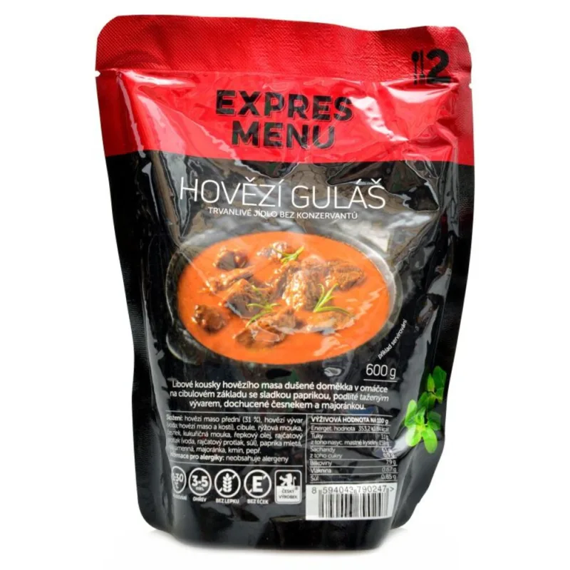 Hovězí guláš 600g