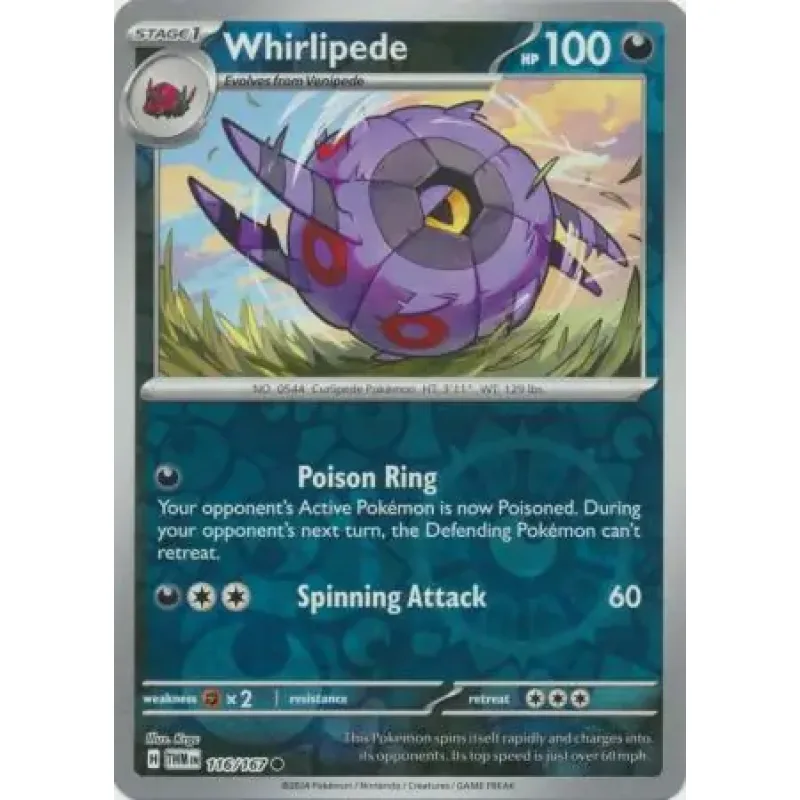 Whirlipede (TWM 116) - REVERSE HOLO