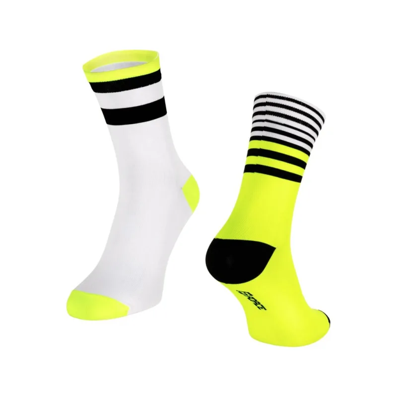 ponožky FORCE ZIGGY, fluo