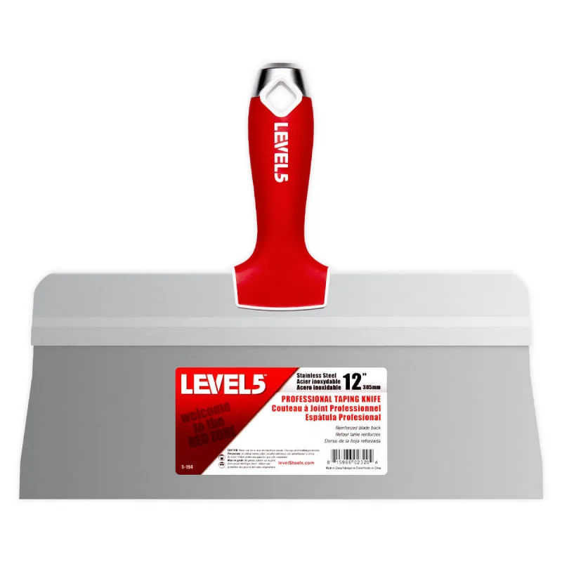 Level5 špachtle nerezová velká, SOFT rukojeť 30cm