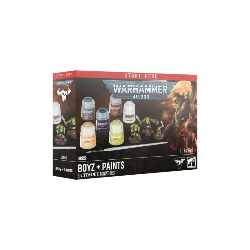 Orks: Boyz + Paints