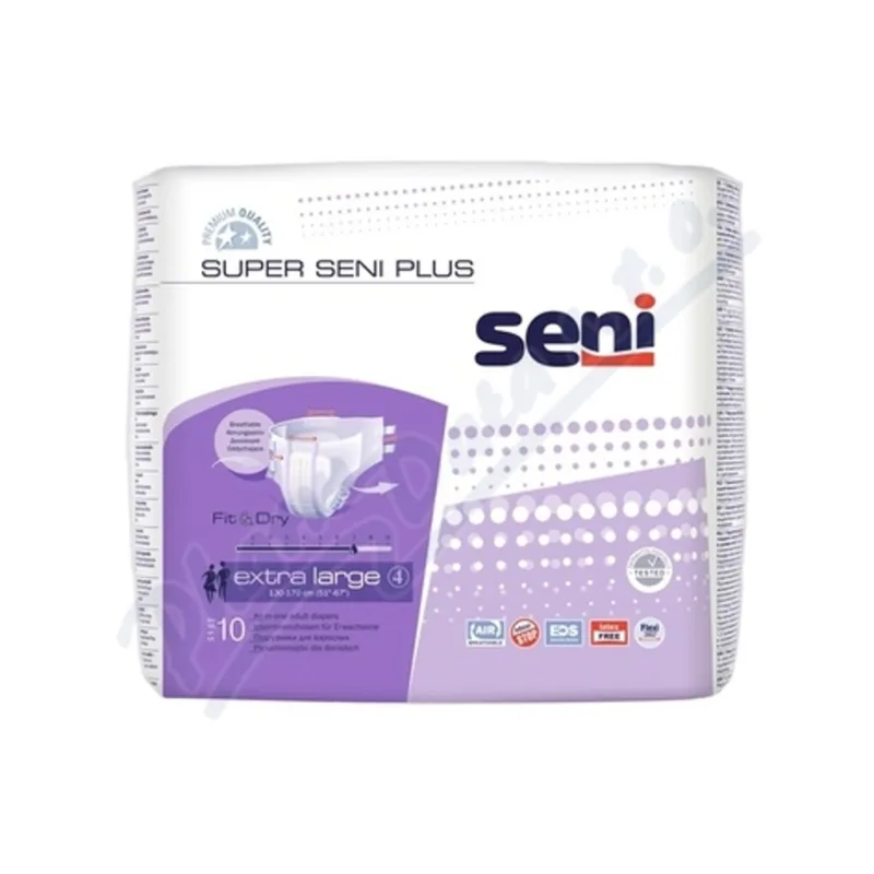 Plenkové kalhotky - Seni Super Plus Extra Large, 10 ks