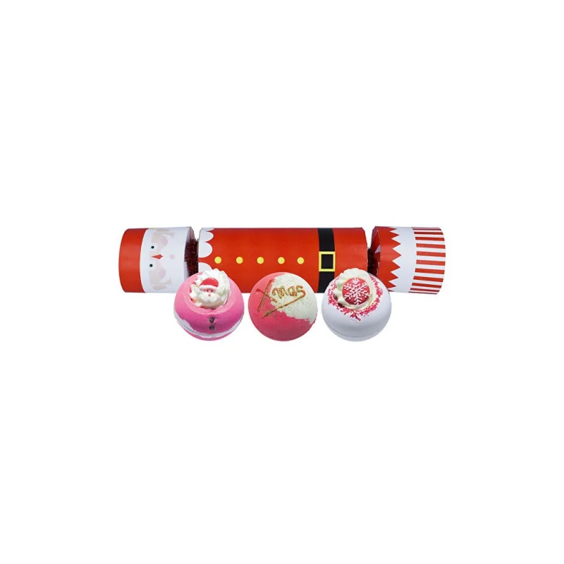 Bomb cosmetics Koupelová sada balistiků Father christmas cracker 3x160 g 3 ks