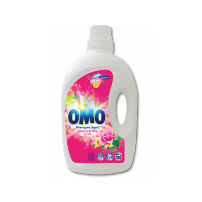 Omo prací gel Liquid Tropical Lily & Rose 100 pracích dávek 5 l  - originál z Německa