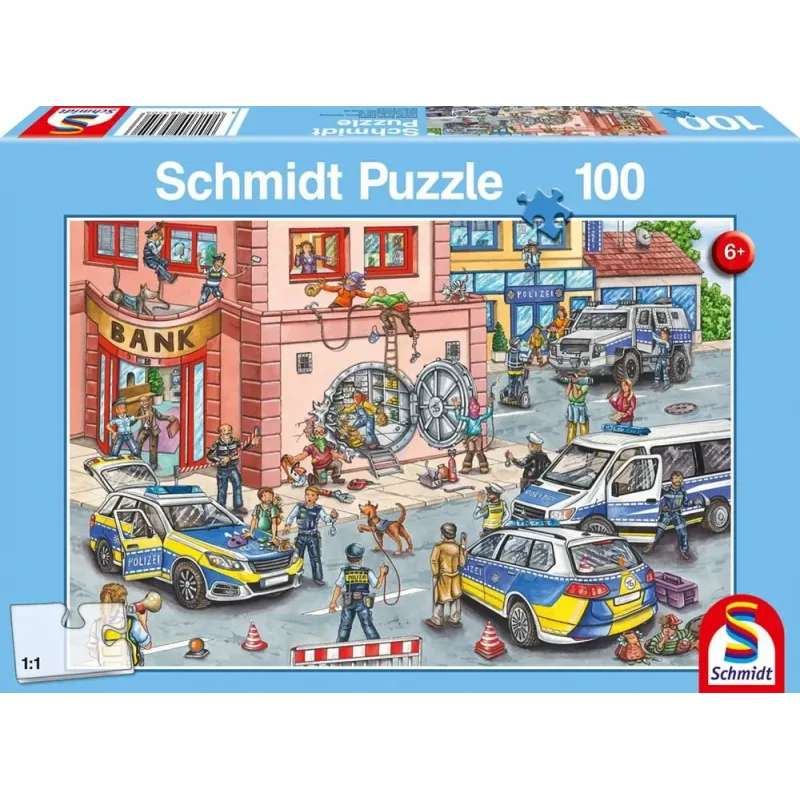 Puzzle Polícia v akcii