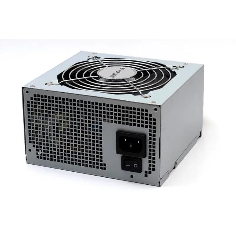EVOLVEO Pulse 350ATX, zdroj 350W, ATX 2.2, 1× PCIe, pas. PFC, tichý 120mm ventilátor, 3x SATA, bulk, záruka 3r, stříbrný EP350PP12B