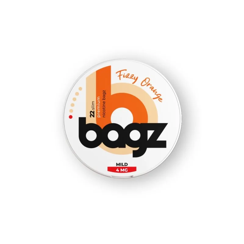 Bagz FIZZY ORANGE (Pomerančová limonáda) 4mg - Nikotinové sáčky