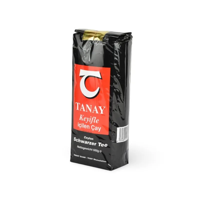 Černý aromatizovaný čaj Tanay Ceylon Keyifle Earl Grey OP1 - 500 g