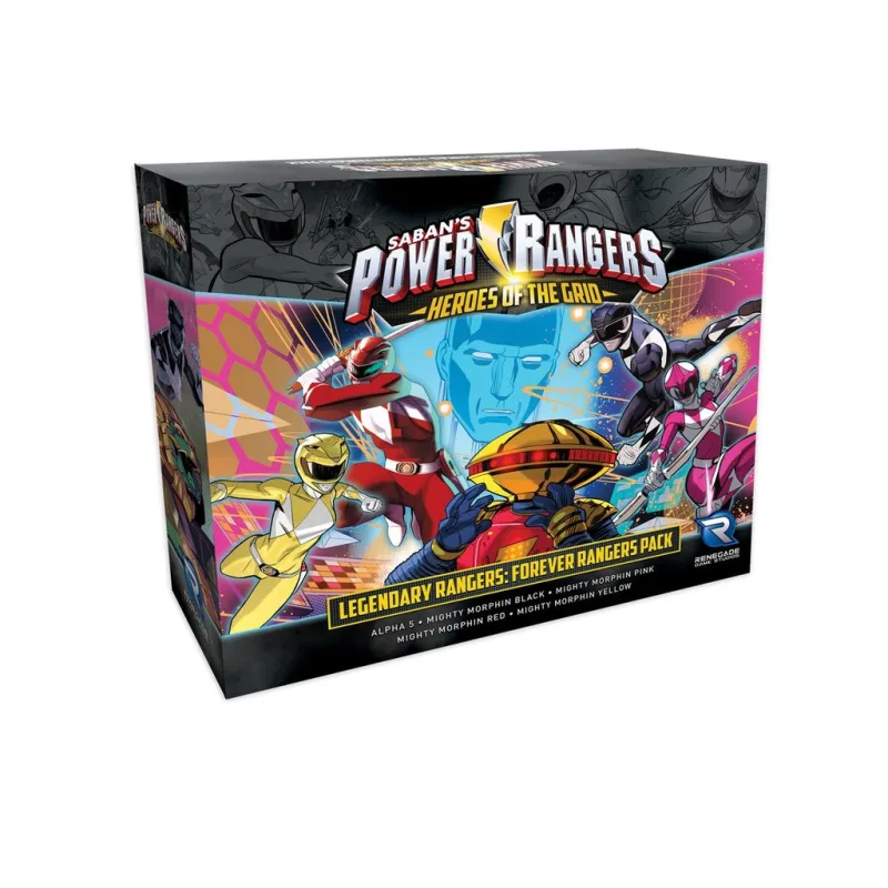 Power Rangers: Heroes of the Grid - Legendary Rangers: Forever Rangers Pack
