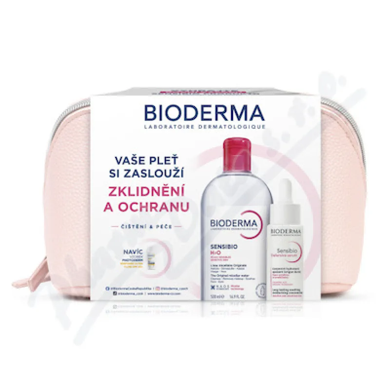 Bioderma Sensibio dárkový balíček pro citlivou pleť a vrásky