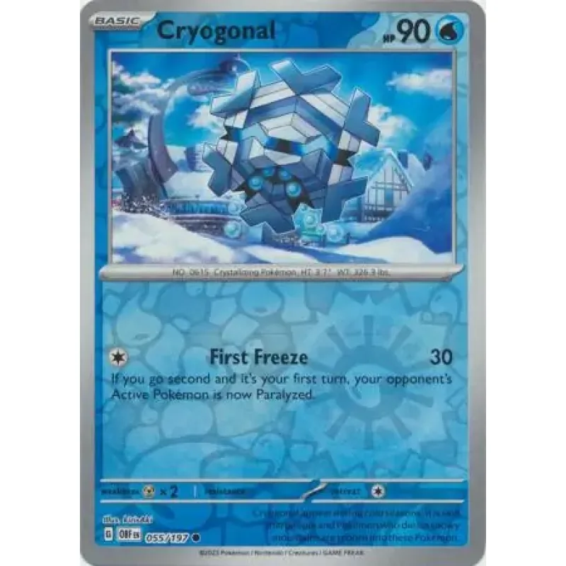 Cryogonal (OBF 055) - REVERSE HOLO
