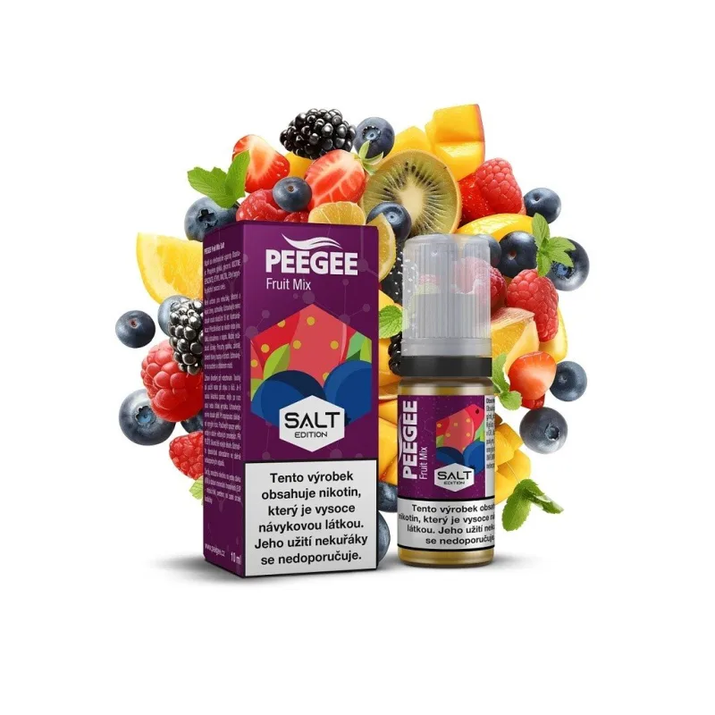 PEEGEE Salt - E-liquid - Ovocná směs - 10mg