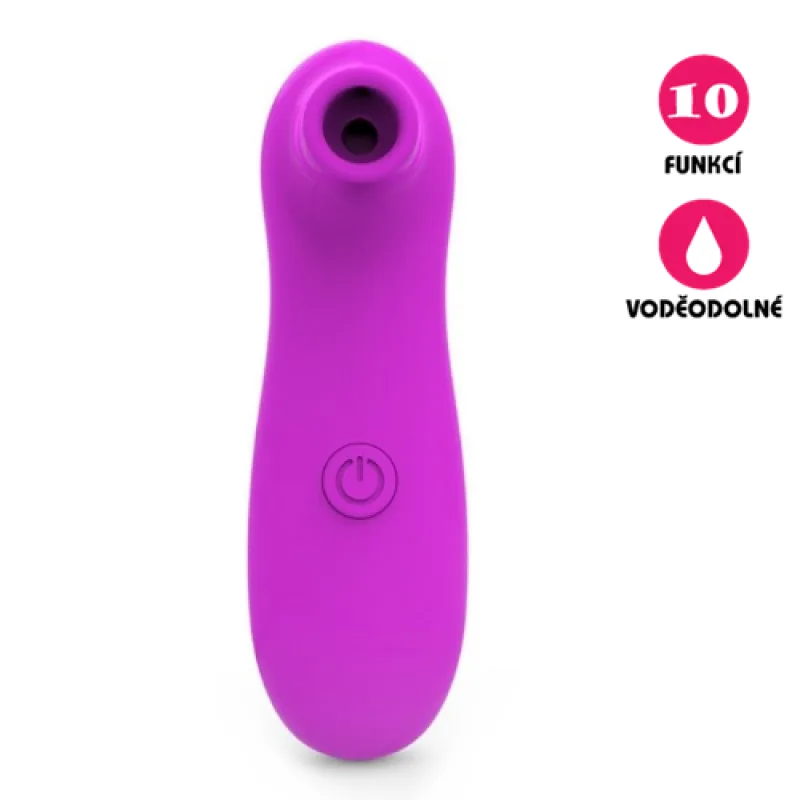 Vakuový vibrátor Classic Suction Vibe fialový