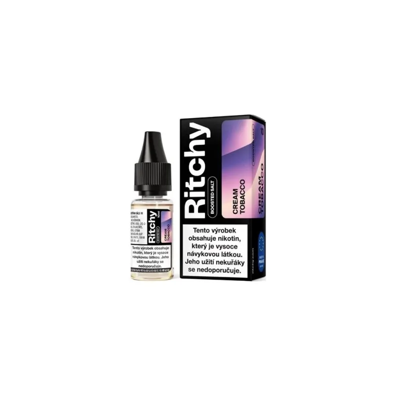 Liquid Ritchy SALT Cream Tobacco 10ml - 10mg