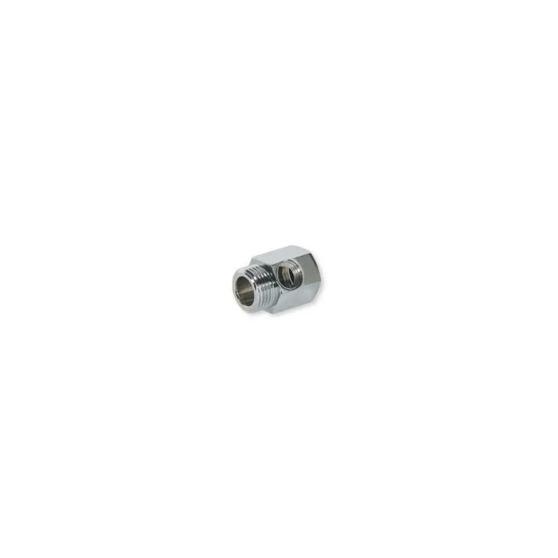 Přívodní vsuvka mosaz, chrom 1/2" x 1/4" x 1/2" standard pro RO systémy
