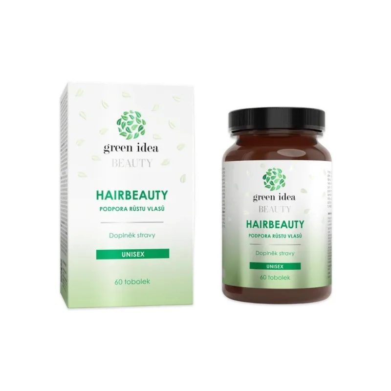 Green idea Hairbeauty tobolky 60 ks