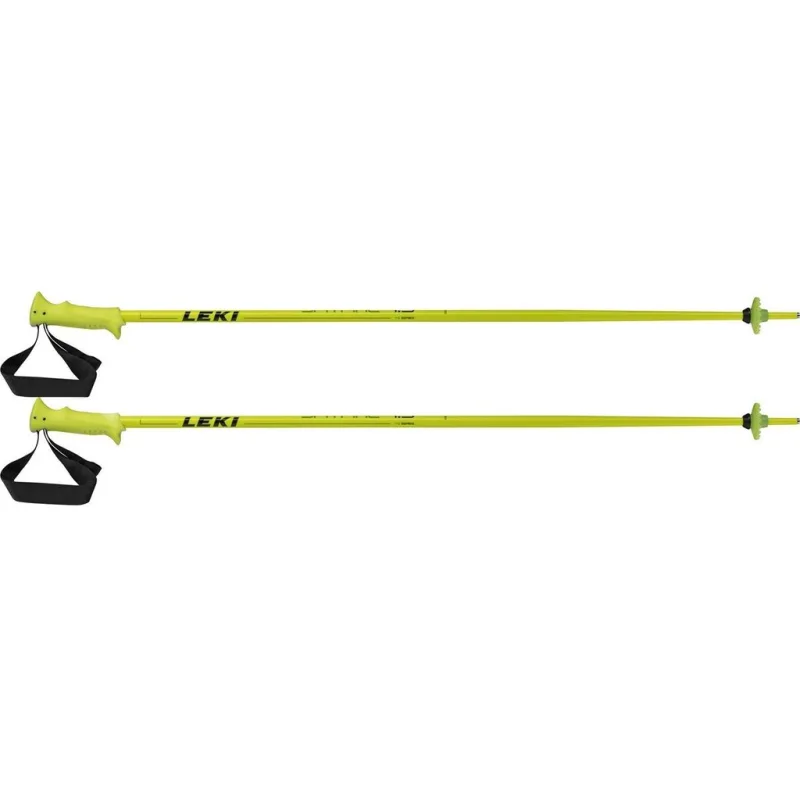 Leki Spitfire Junior metallic neonyellow/green-black