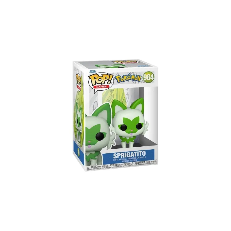 Funko POP Games: Pokemon- Sprigatito(EMEA)