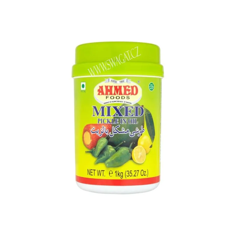 AHMED FOODS Mixed Pickle in Oil 1kg