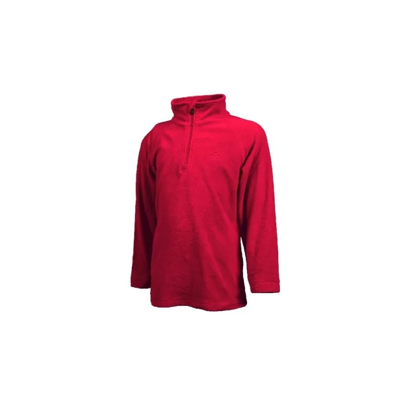 Color Kids Sandberg fleece pulli Racing red