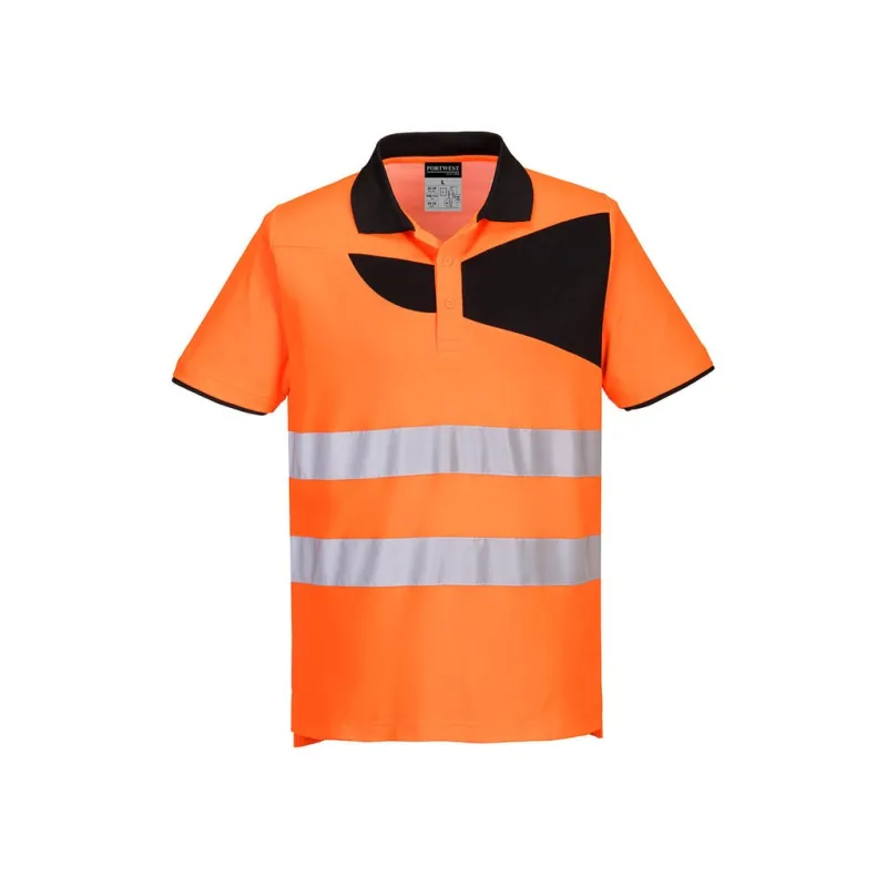 Reflexní polokošile PW2 Hi-Vis S/S