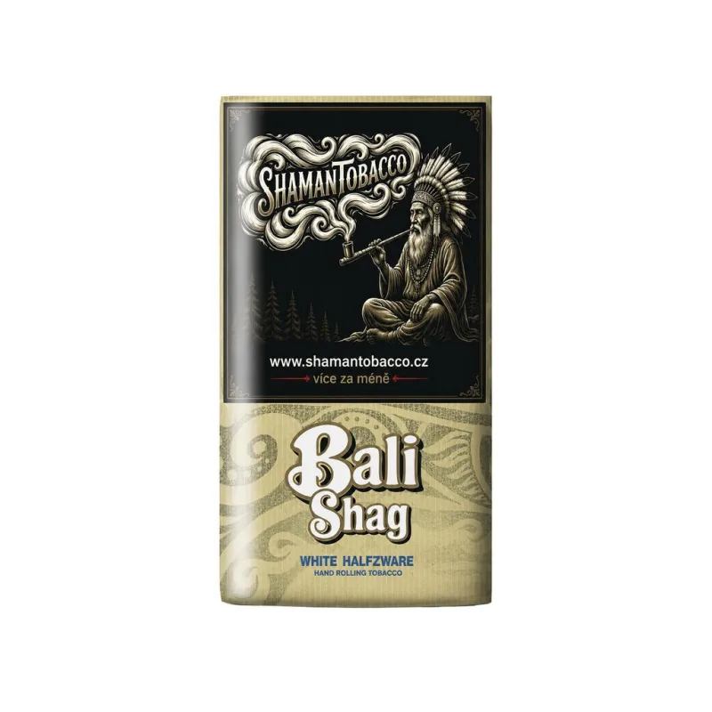 Cigaretový tabák Bali Shag White Halfzware 30g na balení