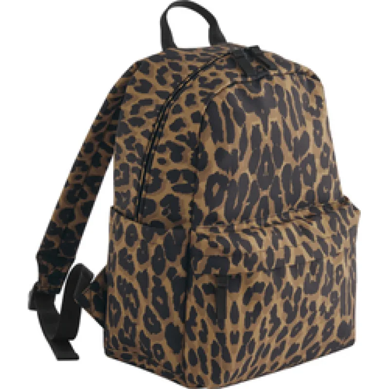 Mini batoh "Leopard Print" BagBase BG 195S