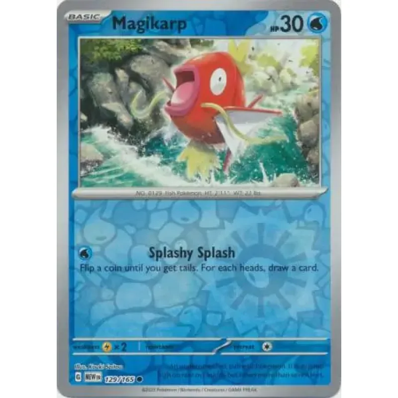 Magikarp (MEW 129) - REVERSE HOLO