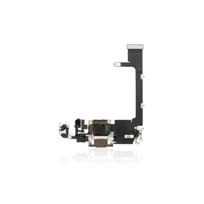 Flex kabel s nabíjecím konektorem Gold - iPhone 11 Pro