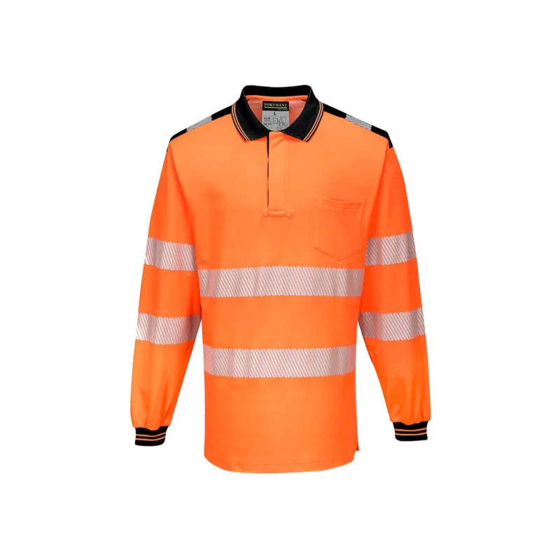PW3 Hi-Vis polokošile L/S