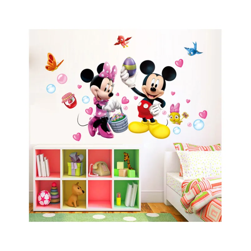 Samolepka Minnie a Mickey Mouse