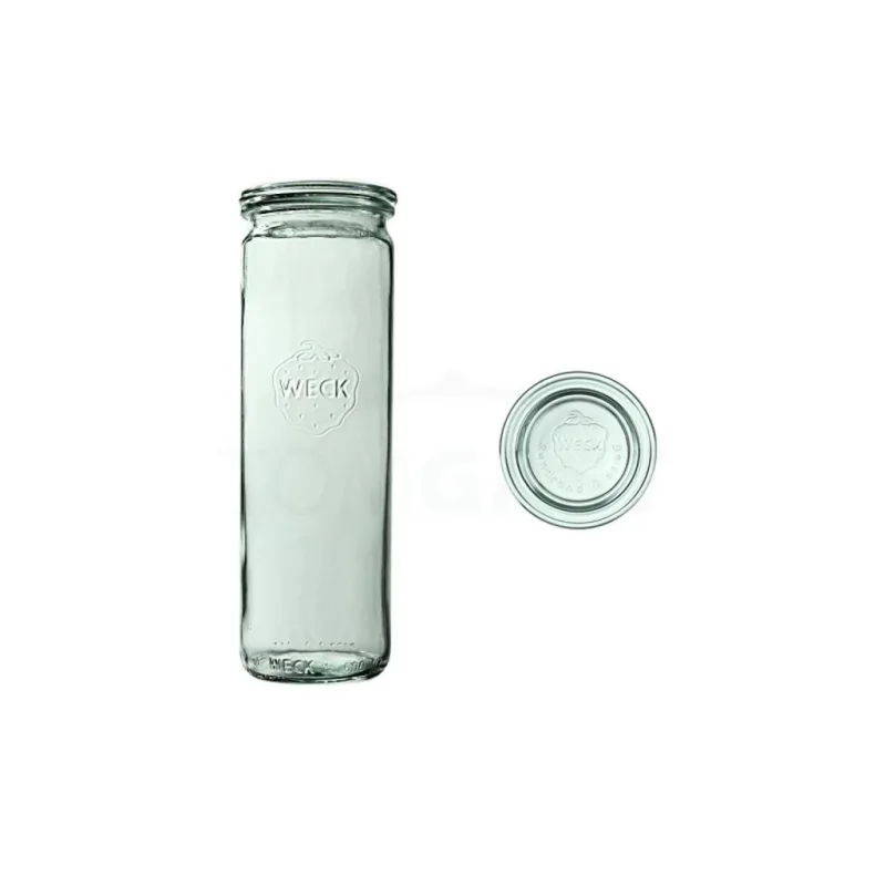 Zavařovací sklenice WECK Cylindric 600 ml s víčkem 6 ks, WE-905-60P