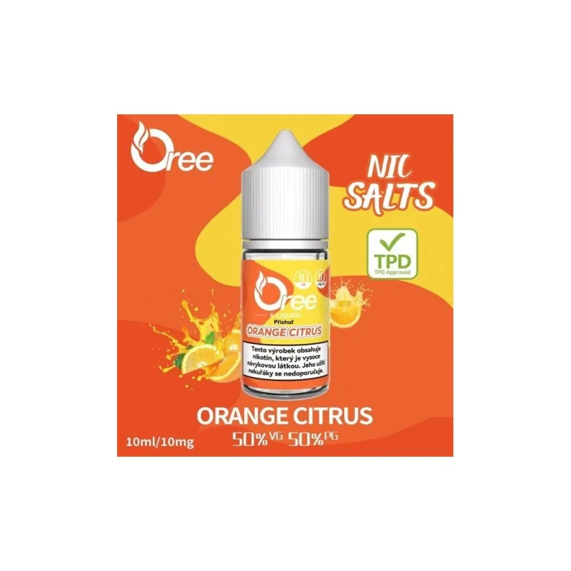 Liquid Oree SALT Orange citrus  10ml - 10mg