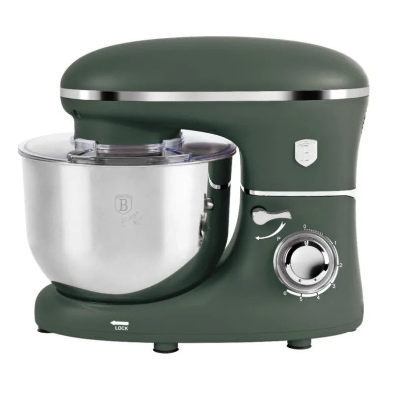 BERLINGERHAUS 1300 W Food Processor – Matte Green Collection