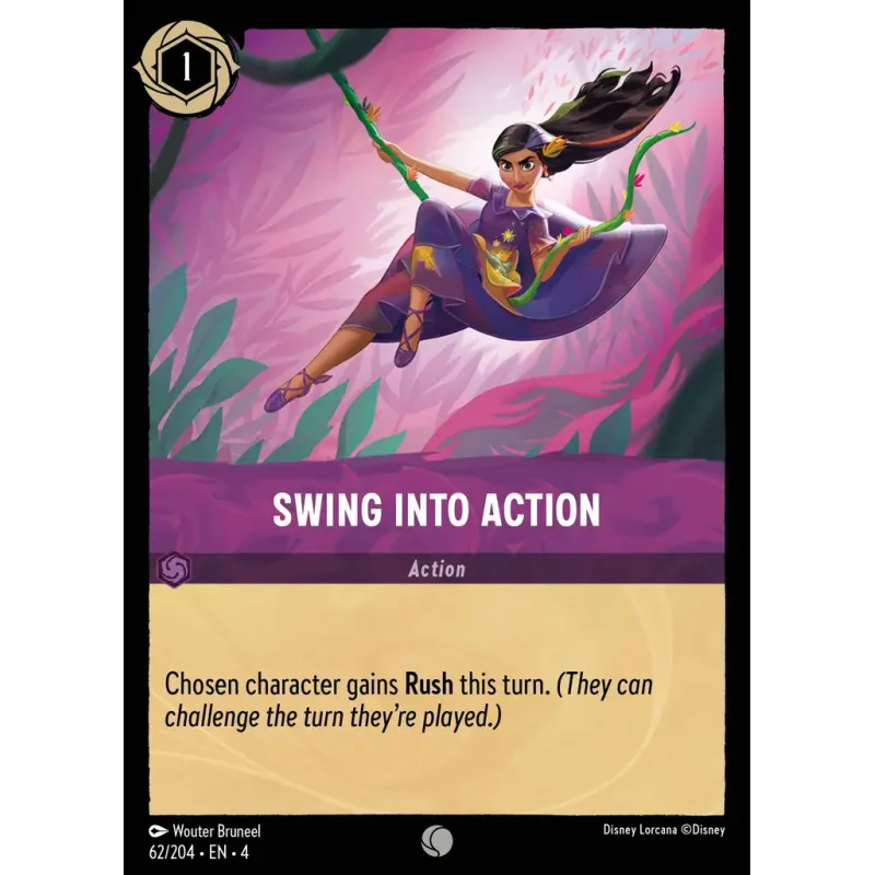 Swing Into Action - foil