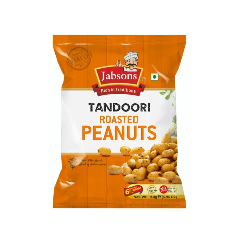 Jabsons Tandoori Roasted Peanuts 140G