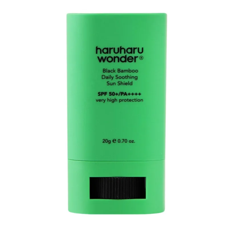 HARUHARU WONDER Opalovací tyčinka Black Bamboo Daily Soothing Sun Shield SPF50+ PA++++ (20 g) expirace 11/2026