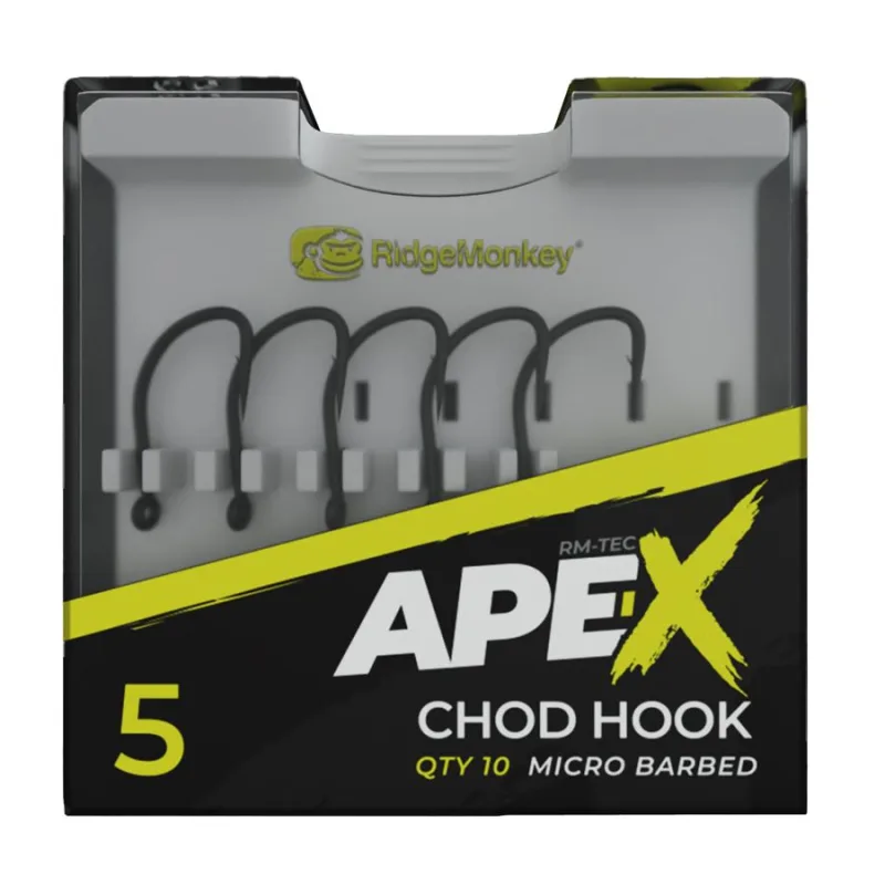 Háčky RidgeMonkey Ape-X Chod Barbed #8 10ks