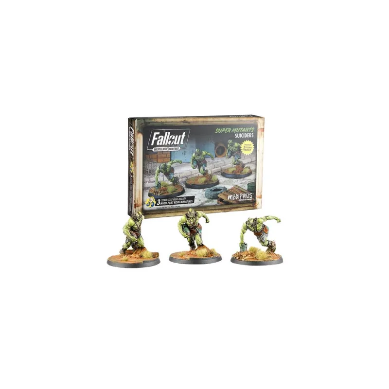 Fallout: Wasteland Warfare - Super Mutants Suiciders - EN