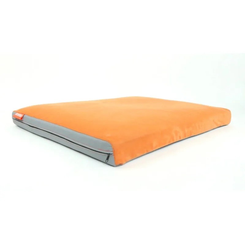 Matrace Aminela - 120x80x10cm Half and Half - oranžová/šedá