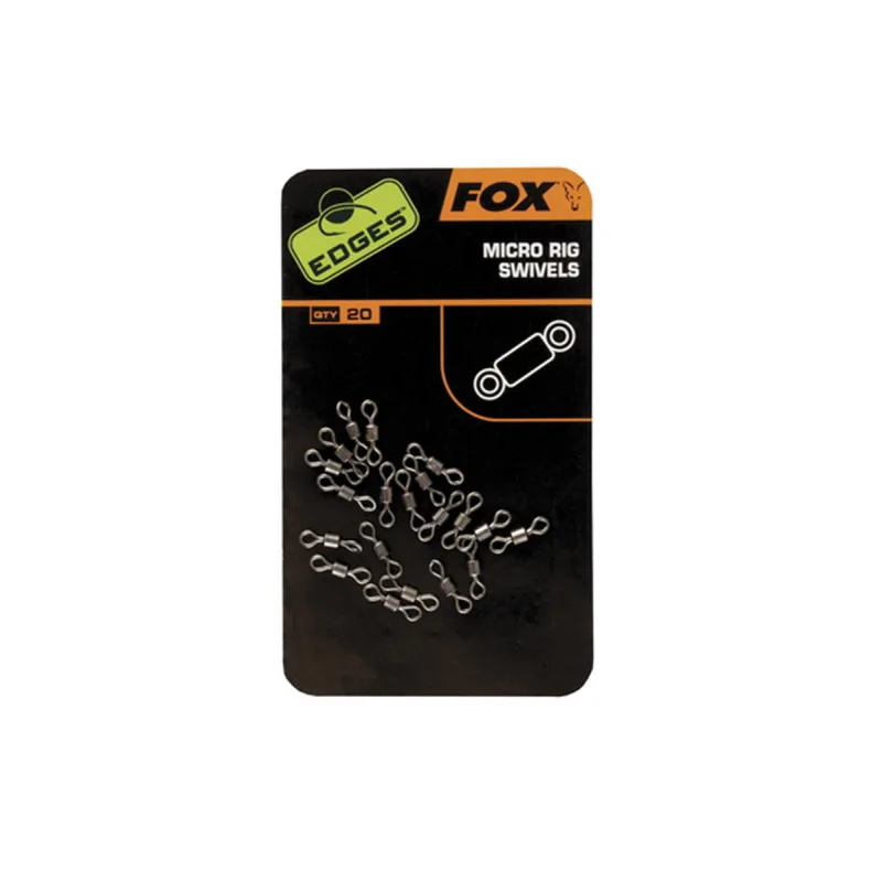 Fox Obratlík Edges Micro Rig Swivels 20ks