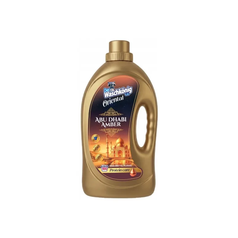 Waschkönig Oriental Abu Dhabi Amber prací gel 3 l 100 dávek  - originál z Německa