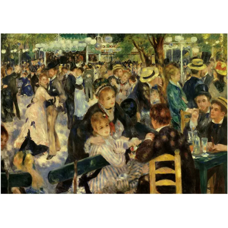 Puzzle Pierre Auguste Renoir: Tanec v Le Moulin de La Galette