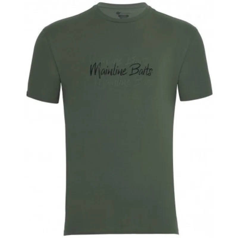 Mainline Carp Tee Green M