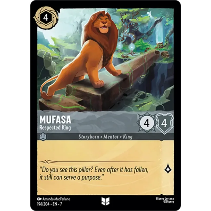 Mufasa - Respected King - foil