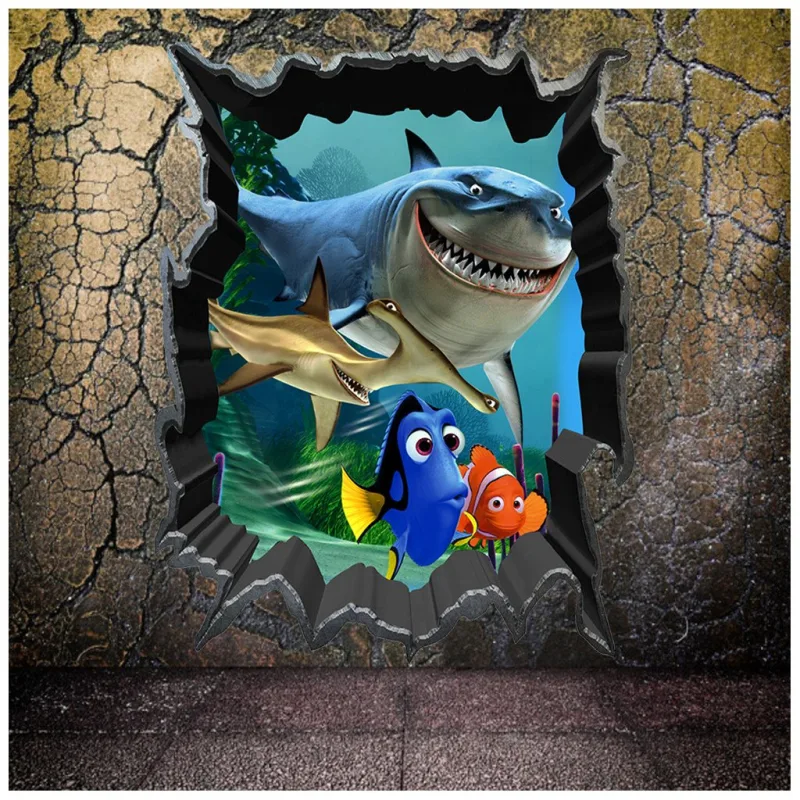 Samolepka Hledá se Nemo a Dory
